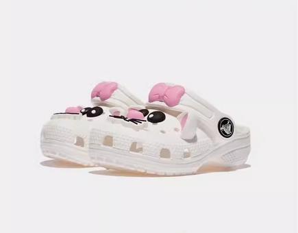 Crocs洞洞鞋经典猫咪小Clog T210015-1NG 商品图0