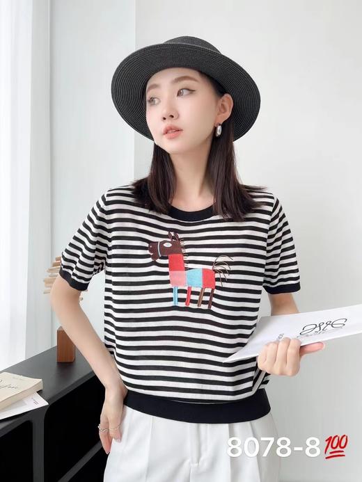 女短袖上衣8078 商品图8