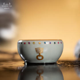 问鼎汝瓷鼎峰系列天青七宝战鼓（辛丑）