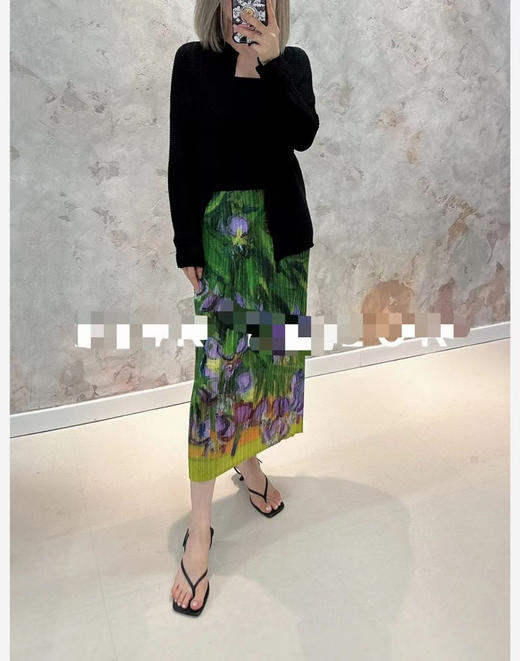 三宅褶皱半身裙 商品图2