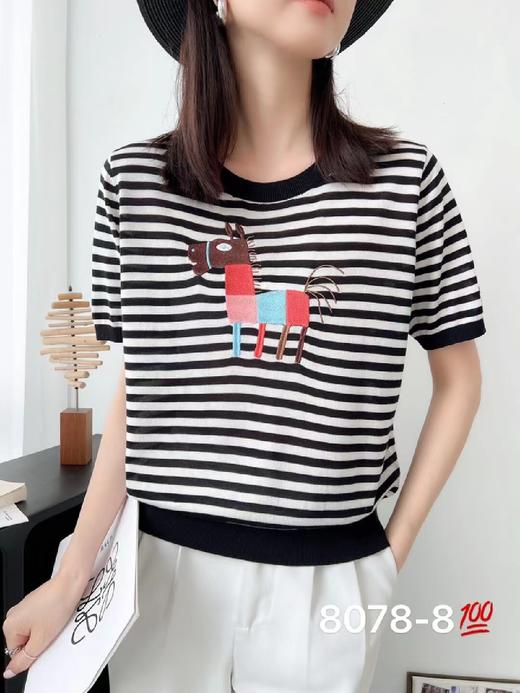女短袖上衣8078 商品图7