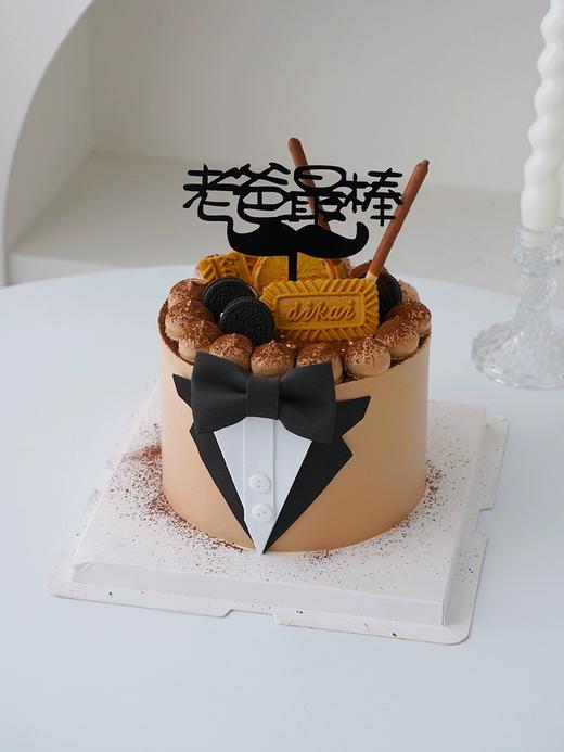 G款老爸最棒西服领结蛋糕 商品图1
