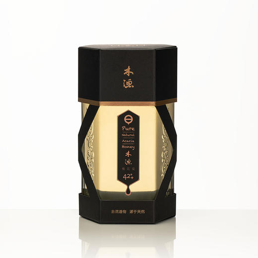 木渔42°+纯净槐花蜜（礼瓶装） 商品图1