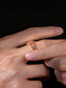 LUCINE 星芒18K黄金钻石戒指男女情侣款轻奢简约时尚原创设计 商品缩略图3