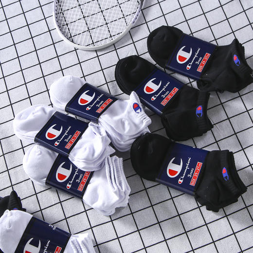 【秒杀】💰39.9到手6双💥【Champion中筒袜➕短袜】天花板颜值！舒适亲肤不臭脚  ⚠️官方旗舰店3双售价💰100➕，男女码都有~ 商品图6