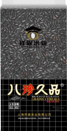 八珍久品黑米450g/袋 商品图0