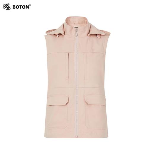 波顿春夏女士工装风马甲高端美式休闲高端大码马夹LJ917124 商品图5