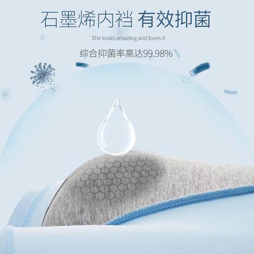 男士冰丝内裤 男士冰丝内裤夏石墨烯冰丝内裤男平角裤大码四角裤男无痕磁石  商品图2