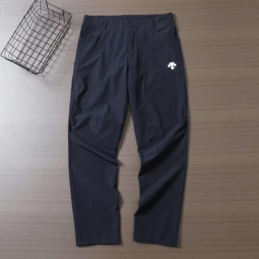 迪桑特慢跑运动裤，采用迪家创新天丝亚麻梭织速干面料面料柔软 顺滑 有弹力 商品图0