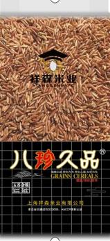 八珍久品红米450g/袋 商品图2