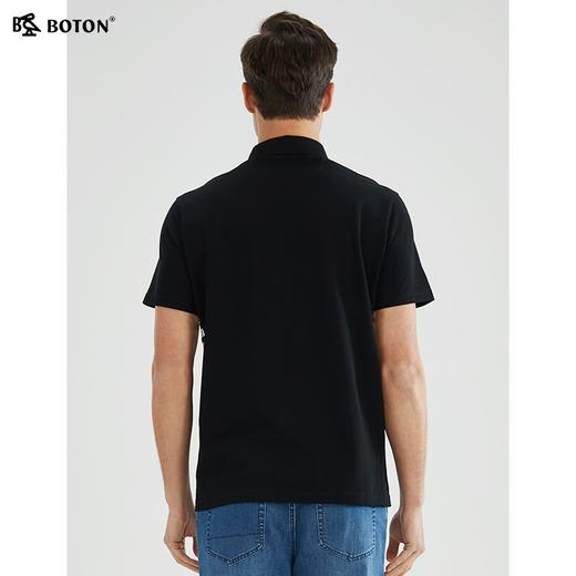 【显瘦透气】波顿年春夏男士个性户外休闲短袖运动简约polo衫MT955223 商品图2