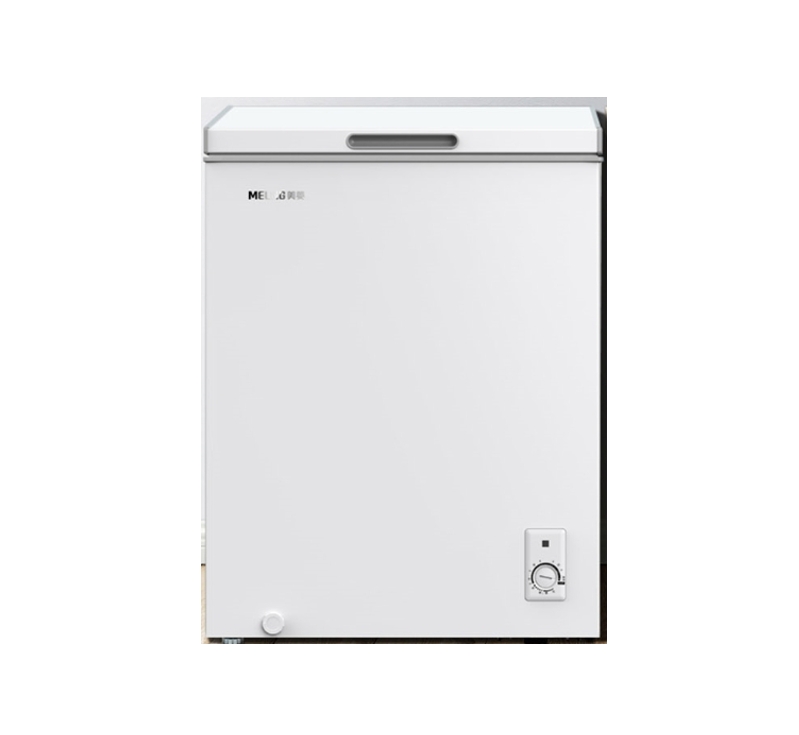 美菱 冰柜 BC/BD-202DTS（PCM)  202升卧式冰柜 机械控温 薄壁嵌入式机身 AI减霜 一级能效 D型管蒸发器 反重力巡航制冷 断电保护 五宽设计 一机七用 白色面板 直冷