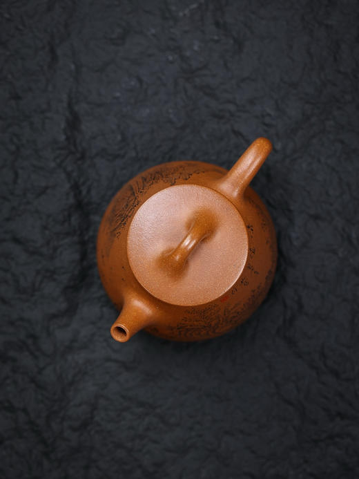 【青山特惠】精品段泥手工高石瓢紫砂壶.王强.270cc 商品图7