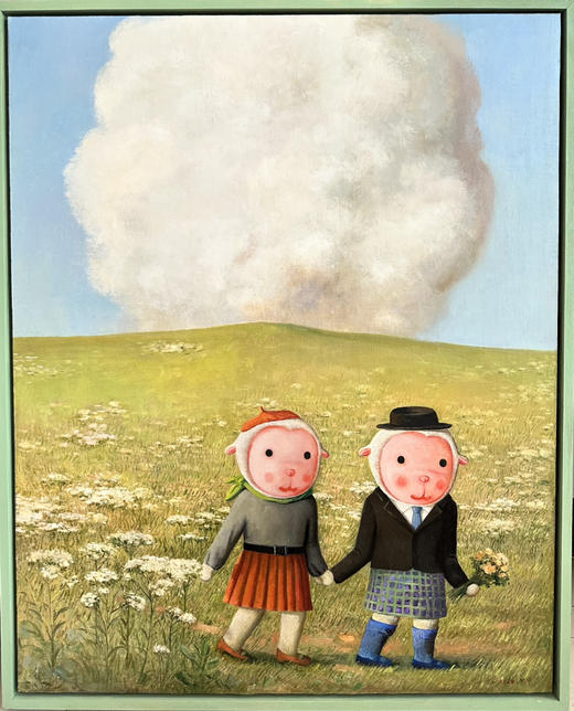 杨媛媛《奔往格拉斯哥小镇》原作 商品图0