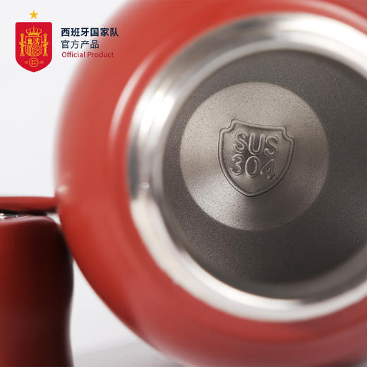 【官方正版】西班牙国家队| 红黄渐变队徽迷你保温杯欧洲杯限定加维 商品图4
