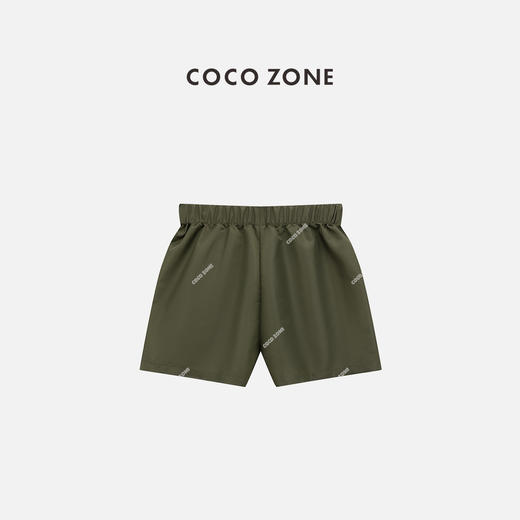 COCO ZONE"宅宅裤”夏季简约松紧腰显瘦短裤百搭休闲A字裤CC1B1470 商品图1