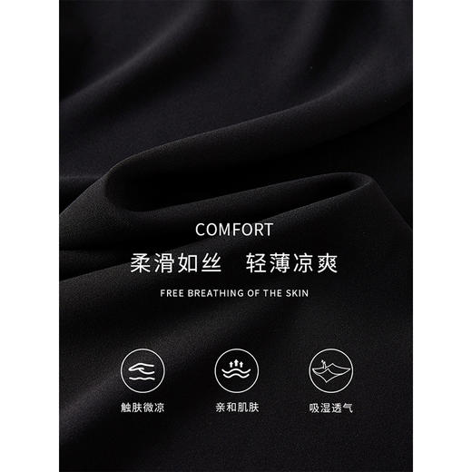 【五折购】熙世界休闲时尚假两件连衣裙2025夏装新款短袖条纹拼接T恤裙子 商品图3