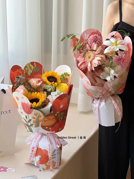 *【教师节】夏日花语系列包装纸 10张/包 商品图3