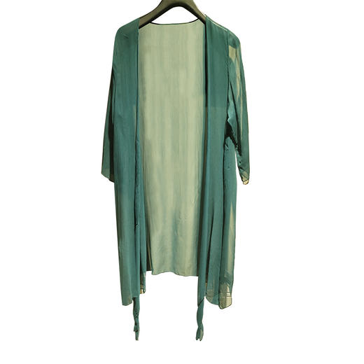 SAINT L’UCK/圣媛夏季轻薄中长款桑蚕丝雪纺开衫SA219A67 商品图3