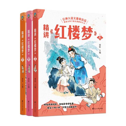 【磨铁】精讲《红楼梦》：上中下  窦昕著 商品图0