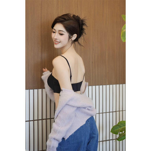 【活动商品，不退不换】防滑抹胸内衣 蚕丝内里 贴心呵护 全氨防滑 亲肤舒适 可拆卸肩带 解锁穿法~ 商品图6