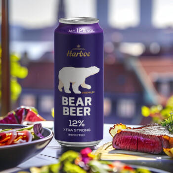 豪铂熊（BearBeer）德国精酿12°浓烈啤酒500ml*24听 整箱装 京东自营 春日聚会畅饮 商品图3