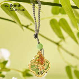 大英博物馆 东方梦境系列 灵羽芳地 有钱花 编织钥匙扣