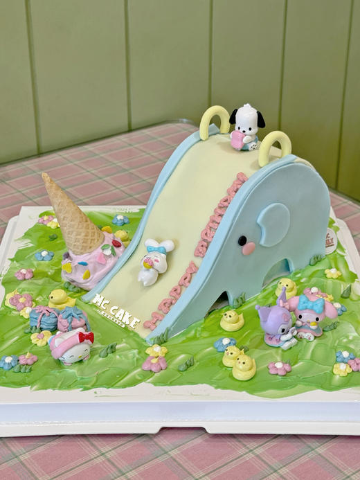 三丽鸥游乐园滑滑梯蛋糕 商品图1