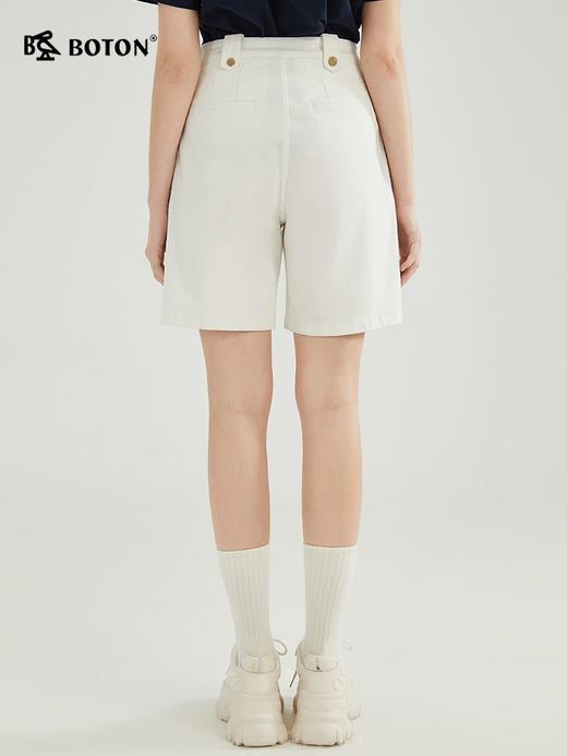 【防水防油防污】波顿春夏女士阔腿牛仔短裤高端休闲百搭LF637223 商品图3