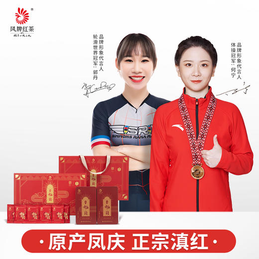 凤牌红茶滇红旭日200g茶叶中秋礼盒伴手礼 商品图0