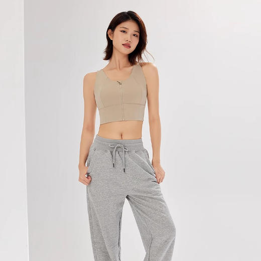 【限时秒】YOGACODE【火树银花系列】2024 高强度裸感拉链防震运动内衣女夏 DSB407 商品图4