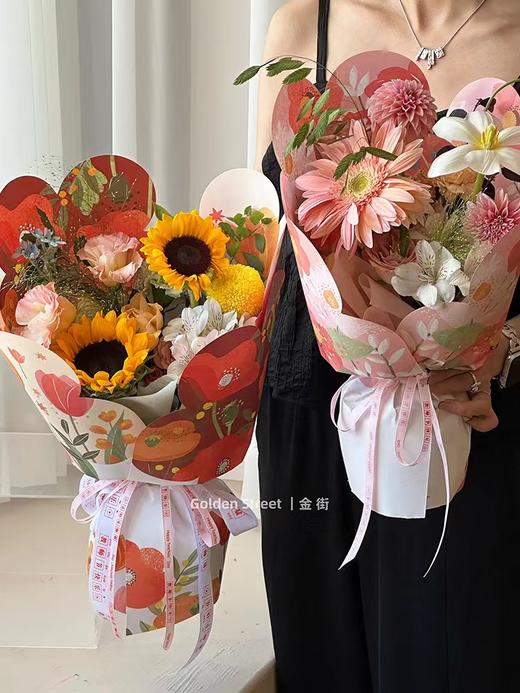 *【教师节】夏日花语系列包装纸 10张/包 商品图1