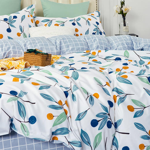 杉杉（FIRS) QFS-20610 爱之语四件套-樱桃 200x230cm 商品图2