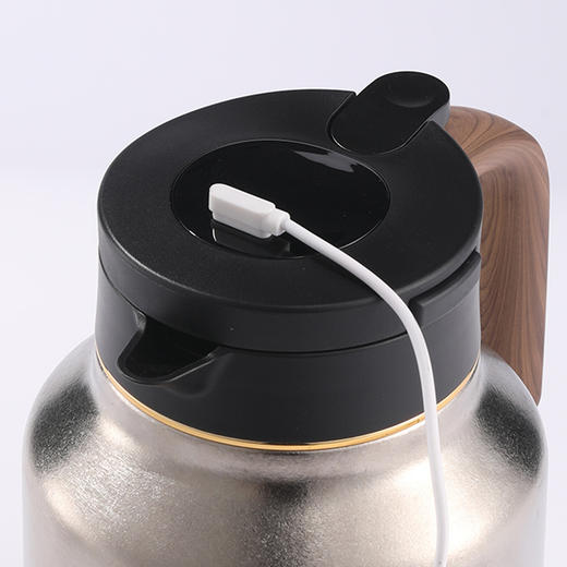 特美刻丨纯钛茶壶 智能温显 泡茶壶 焖泡壶 轻奢 1500ml 商品图2