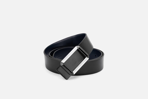 皮尔卡丹皮带男真皮都市休闲不锈钢板扣高级轻奢裤腰带商务牛皮裤带 商品图11