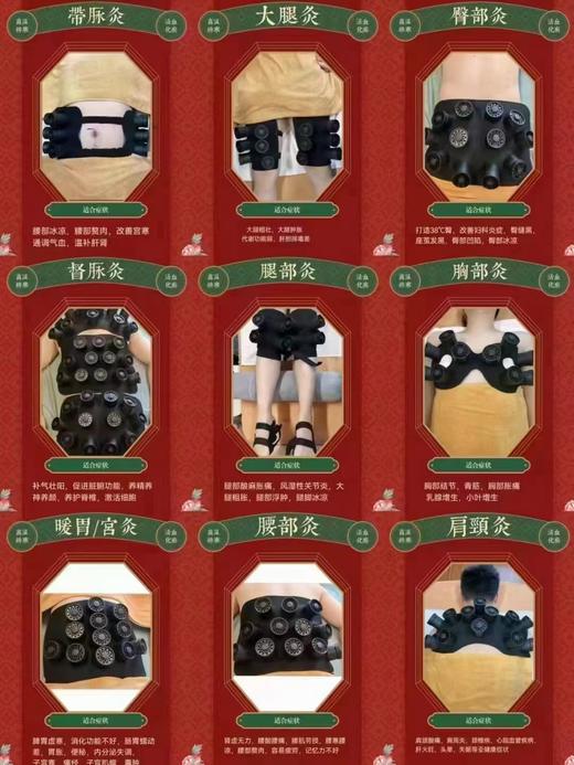 【细胞能量灸】细胞灸全套艾灸罐磁吸艾柱能量灸美容院艾灸馆家用 商品图3
