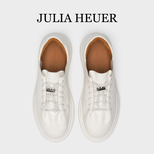 Julia Heuer 简约厚底系带休闲板鞋 商品图3