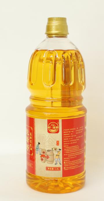 L悦绿野压榨一级热榨花生油1.8L 商品图1