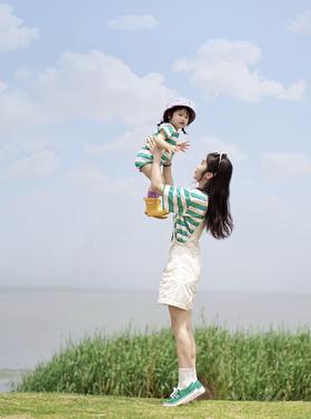 被姐妹们问爆的一款亲子装