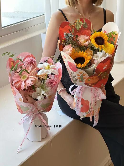 *【教师节】夏日花语系列包装纸 10张/包 商品图4