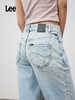 Lee夏411裤型高腰锥形凉凉裤女牛仔裤LWB1004116US00FA01226 商品缩略图4