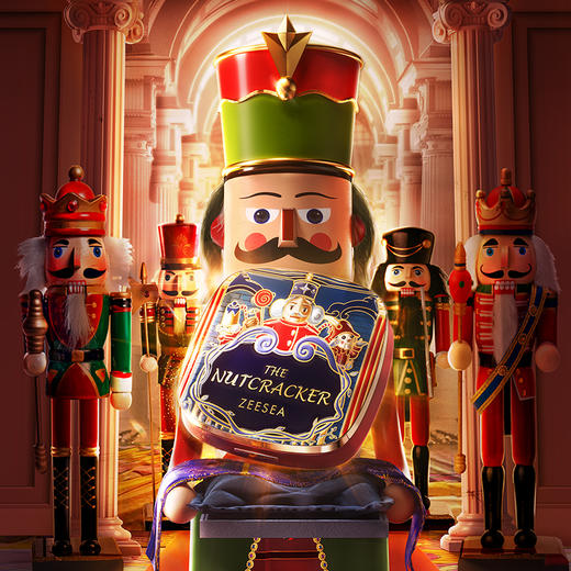 【空气粉体 轻拍柔焦】[小滋特惠]ZEESEA滋色清透丝盈粉饼（胡桃夹子版）8g 商品图0