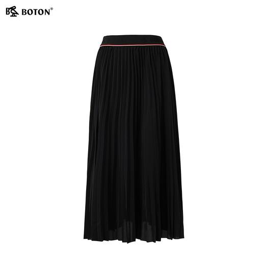 【灵动优雅】波顿年春夏季女士百褶半身长裙高端休闲百搭LK216123 商品图5