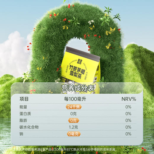 [屁侠推荐]老金磨方 竹蔗茅根雪梨茶 甘蔗马蹄茶凉茶 去火养生茶 商品图2