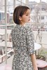 CHUU V领碎花收腰A摆连衣裙 12471 商品缩略图2