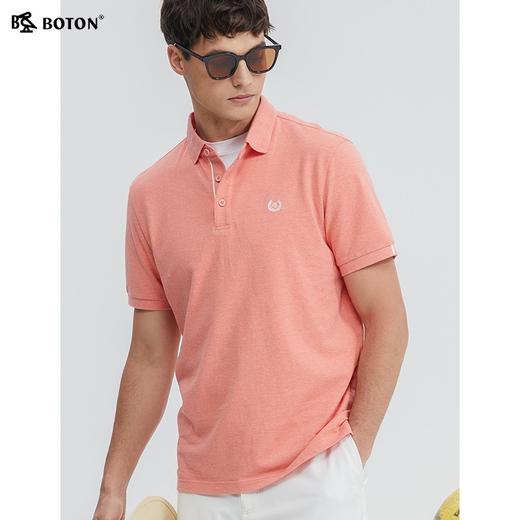 波顿春夏男士短袖高端POLO衫美式休闲保罗t恤MT003224 商品图6