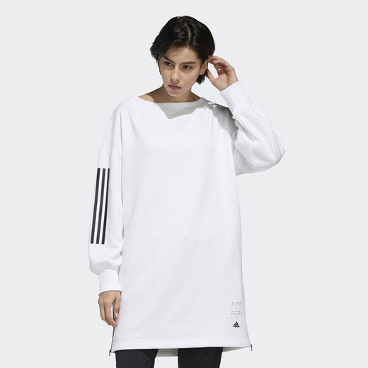 （YY）adidas/阿迪达斯  女装秋休闲透气套头上衣运动卫衣 ED1414 商品图1