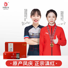 凤牌红茶 茶叶 云南滇红工夫红茶礼盒装300g