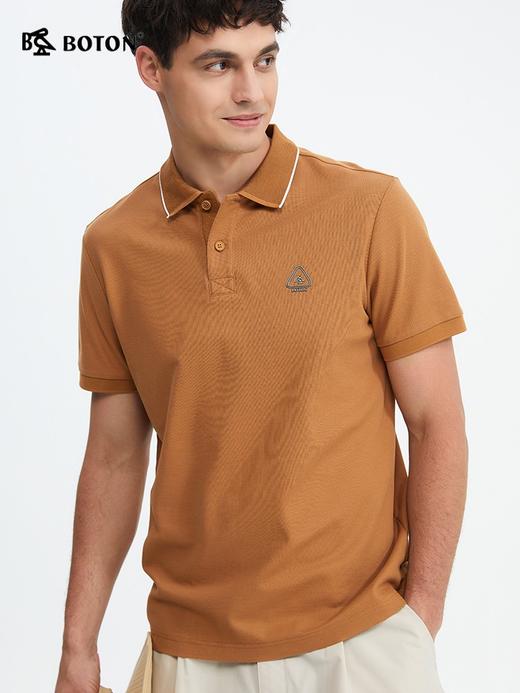 波顿男士春夏短袖POLO衫高端美式休闲保罗t恤MT005224 商品图6