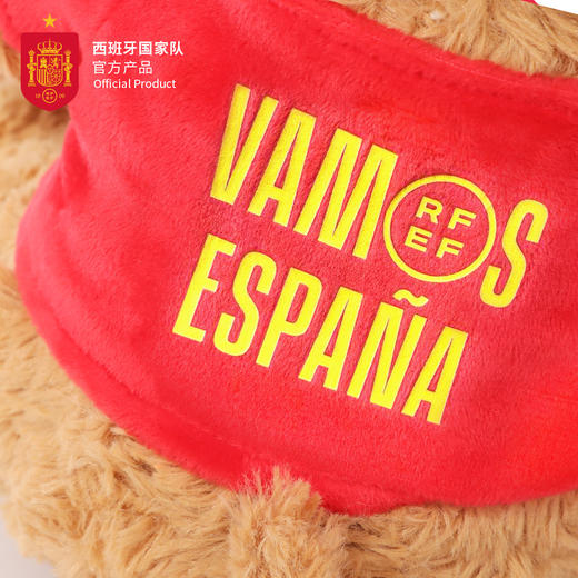 【官方正版】西班牙国家队丨红色队徽球衣大熊玩偶欧洲杯限定款加维 商品图4